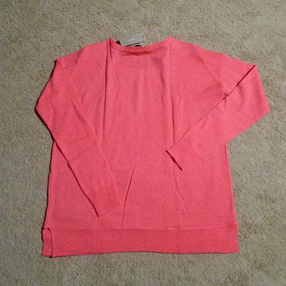 J CREW NWT Lightweight Spring Merino Zip Shoulder Sweater - Picture 7 of 8